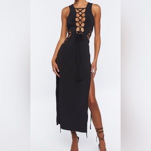 NWT Lace up dress